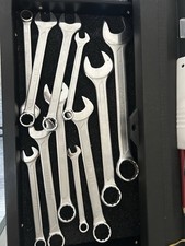 Set 11 Chiavi USAG 285 in Pollici Dalla 3/8 - 1”Combinate