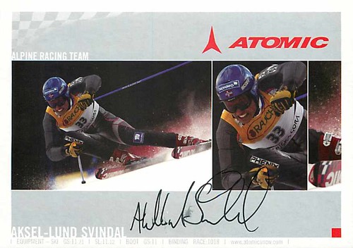 Biglietto autografo aksel - biglietto, lund