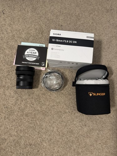 Sigma 18mm 8 - 10-18mm, attacco