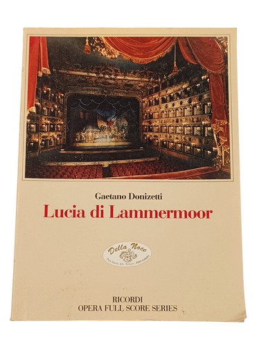 Spartito opera lucia - lucia, di