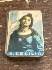 Scatola in latta puntine per