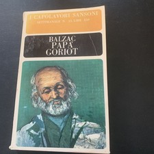 Papa' Goriot, H. De Balzac