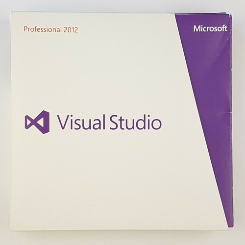Microsoft visual studio - visual, 2012