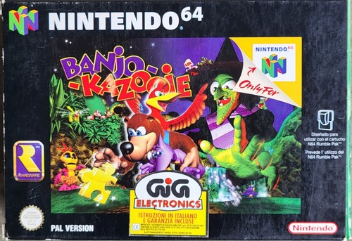 Banjo kazooie nintendo 64 - banjo,