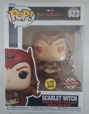 FUNKO POP WANDA VISION - SCARLET WITCH (823) G.I.T.D. SPECIAL EDITION FIGURE POP