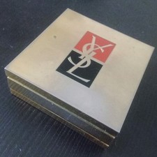 YSL YVES SAINT LAURENT PARIS NY USA Parfums Vintage Specchio Mirror Made France