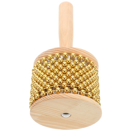 Mini cabasa legno strumenti - legno,