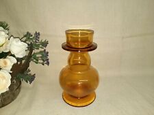 VINTAGE ANNI 70 VETRO AMBRATO