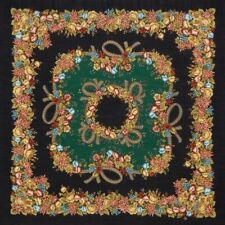 Scialle Russo Pavlovo Possad In Lana 125X125 Cm