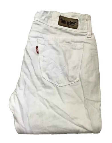 Jeans levis 570 bianco denim - jeans,