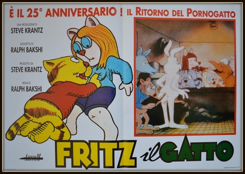 Fotobusta fritz gatto - fritz,
