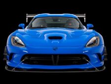 Insegna metallo vista anteriore Dodge Viper ACR Extreme 2016: 12x16" e spedizione gratuita