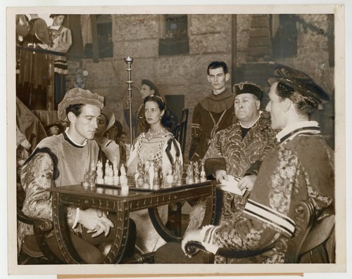 Gioco scacchi umani 1954 - gioco,