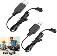 2x Caricabatterie USB 3,7V