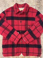 Polo Ralph Lauren Sportsman Giacca Jacket Tg L Lamberjack Buffalo Wool Made USA