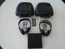 BMW X5 E53 sistema di retrofit DVD completo incl. poggiatesta cuffie telecomando