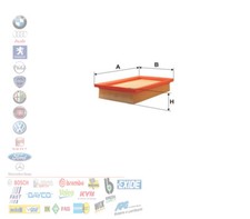 FILTRO ARIA PIAGGIO PORTER FURGONATO PIANALE PIATTO 1.3 i 16V 4x4 LGP WA9451