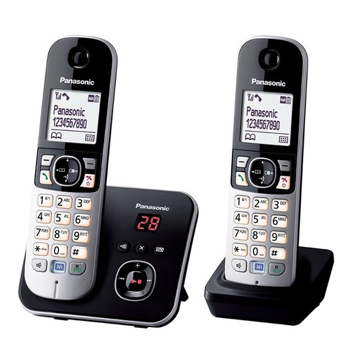 Panasonic tg6822gb duo dect - kx-tg6822gb,