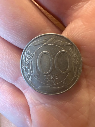 Moneta 100 lire - 100, 1996