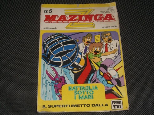 Mazinga anno 1 - mazinga,