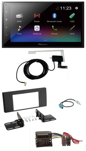 Pioneer dab mp3 bluetooth 2din - dab,