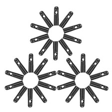  30 Pezzi Kit Riparazione Ombrelli Coda Perline Copertura Metallo Parti Punte Pieghevoli