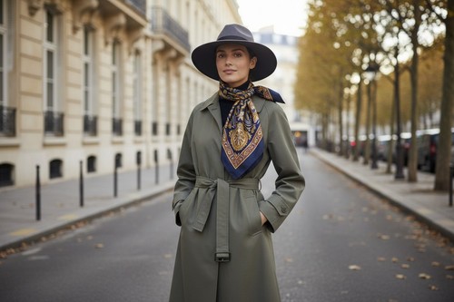 Burberry trench coat - , gabardine