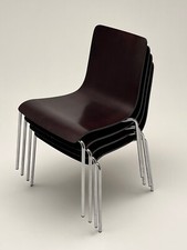 SEDIA USATA WENGE' PAPER CAPPELLINI DESIGN PIERO LISSONI