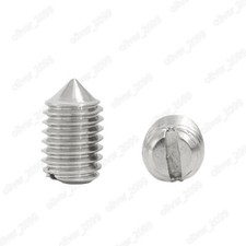 Set viti a fessura in acciaio