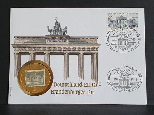 Lettera numismatica germania - numismatica,