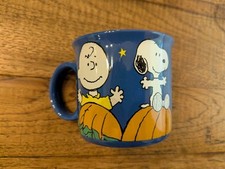Tazza da caffè Peanuts Gang Halloween grande zucca Charlie Brown Snoopy tazza 21 oz