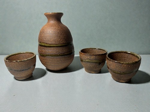 Servizio sake vintage - sake,