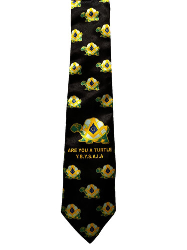 Cravatta nera tartaruga - nera,