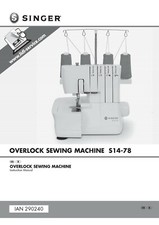 Singer modello S14-78 overlock
