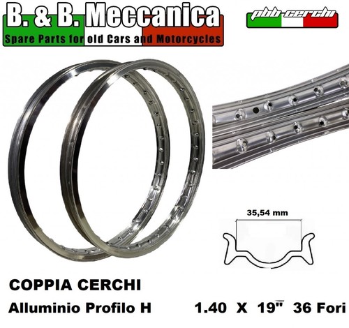 Coppia cerchi alluminio - cerchi,