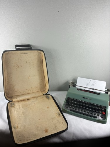 Olivetti lettera carry - olivetti, w/carry