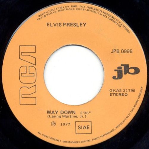 Elvis presley way down - presley,