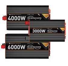 Inverter sinusoidale puro 1500W 2KW 3KW 12V/24V 230V convertitore di tensione inverter