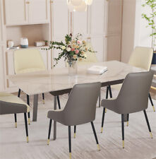 Tavolo da Pranzo Allungabile Tavolo da Pranzo Tavolo da Cucina Effetto Marmo per 6-8 Persone IT