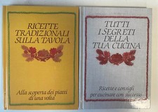 Antico vintage collezione 2 libri ricette Mulino Bianco vol. 2 e 3 del 1986-87