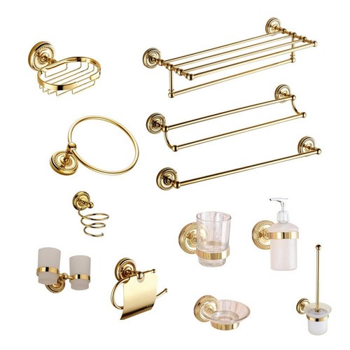 Set accessori bagno ottone - in,