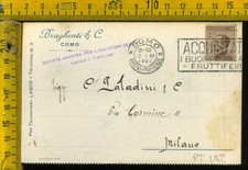 Regno Annullo Meccanico a Targhetta Como Buoni Postali 1921 pt 182