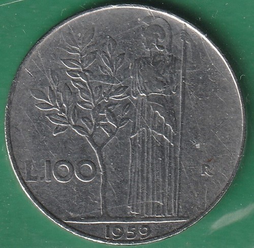 Moneta italia repubblica 100 - repubblica,