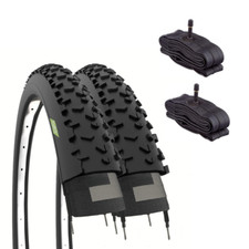 2 COPERTONI 29 x 2.25 (57-622) + CAMERE VALVOLA AMERICA PNEUMATICI MTB 29 BIKE