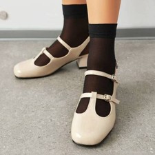 Sandali donna mary janes tacco - donna,