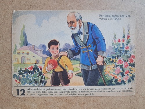 Cartolina ww2 unpa - ww2, protezione