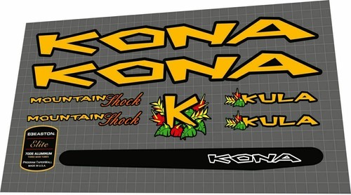Set decalcomanie kona - set,