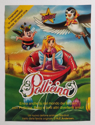 Pubblicita pollicina vhs - pollicina,