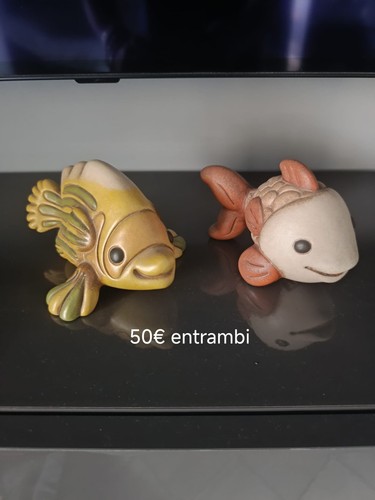 Thun coppia statuette pesce - thun,