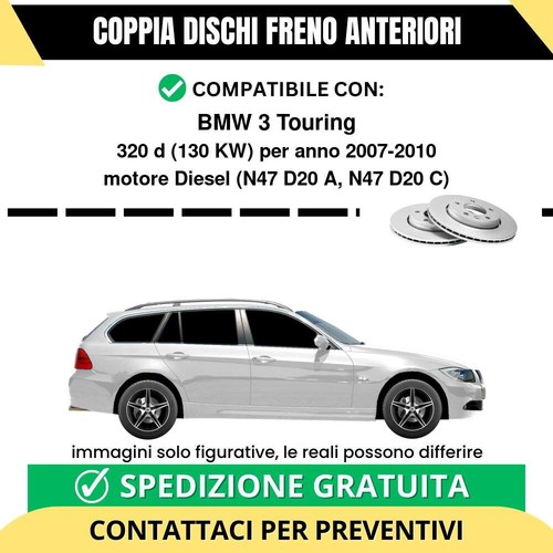 Coppia dischi freno - coppia, anteriori